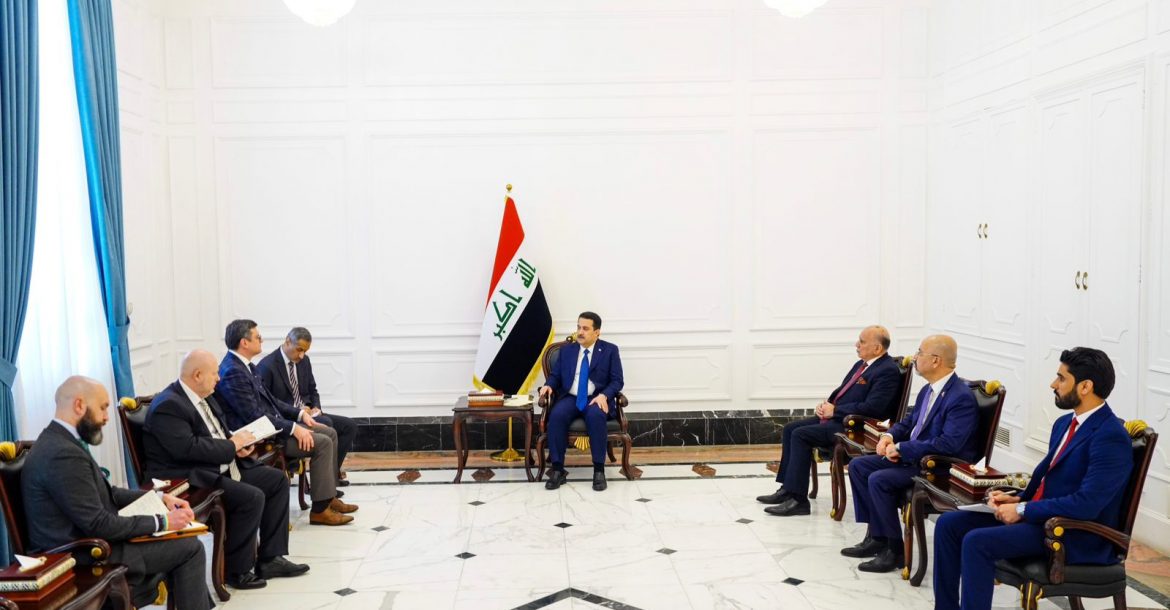 السوداني يستقبل وزير الخارجية الأوكراني